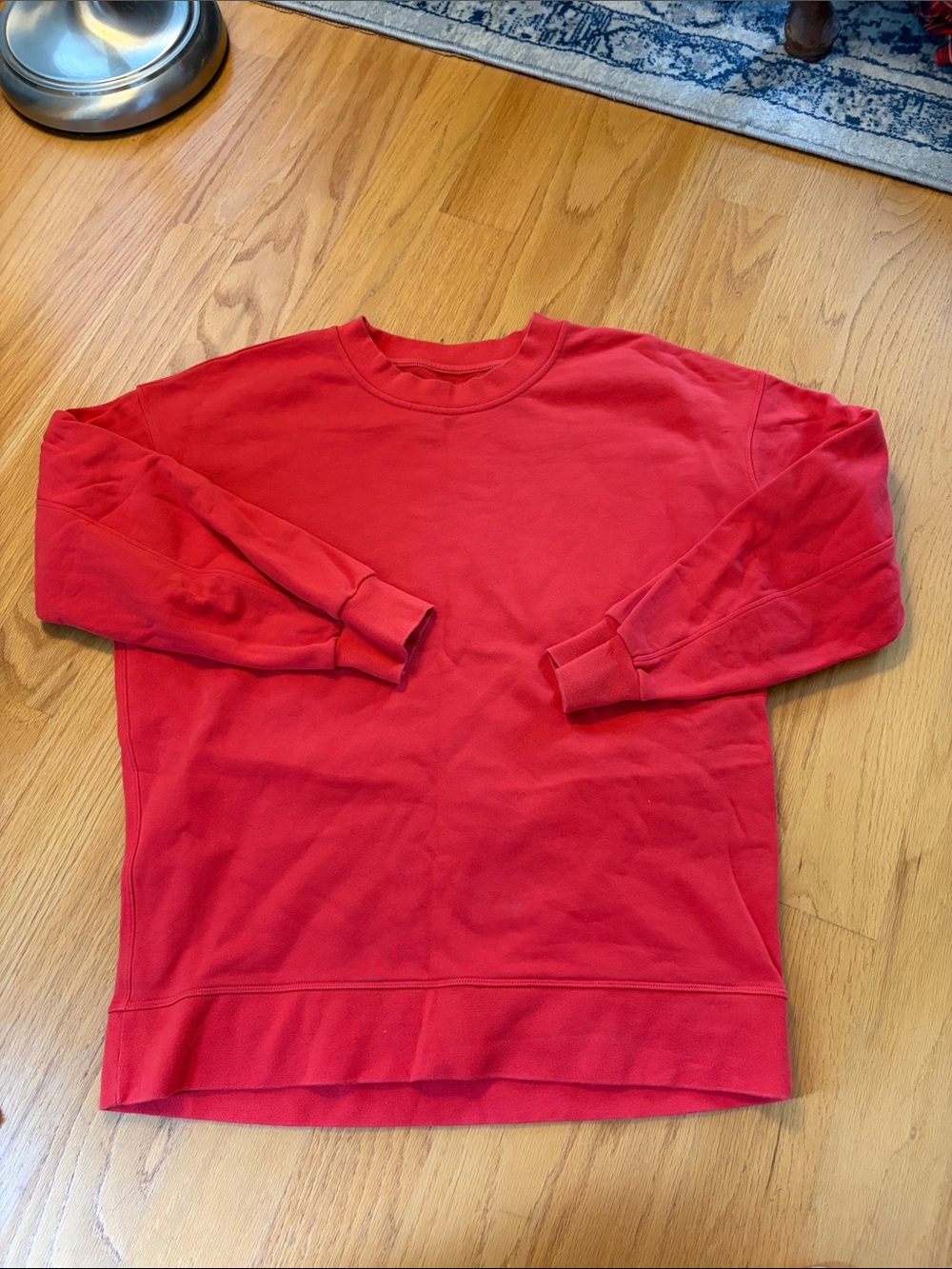 Lululemon Perfectly Oversized Crew sweatshirt Red Size 4
